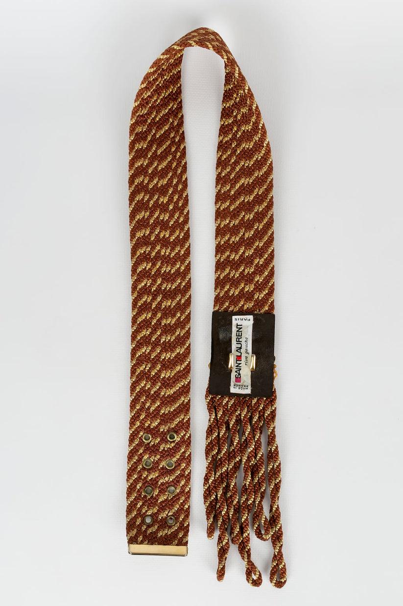 Yves Saint Laurent passementerie belt For Sale 1