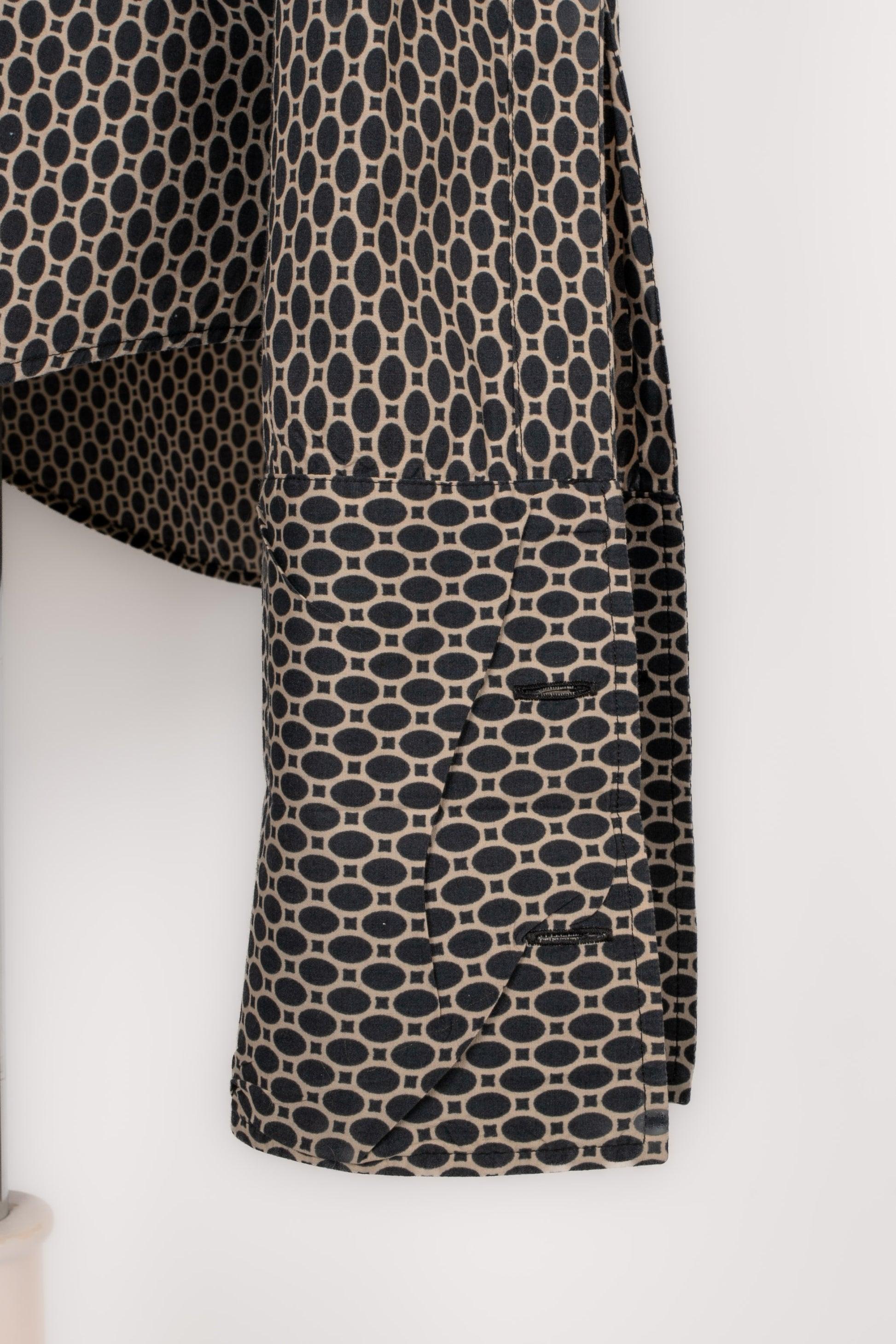 Men's Yves Saint Laurent Patterned Blended Cotton Men Shirt For Sale