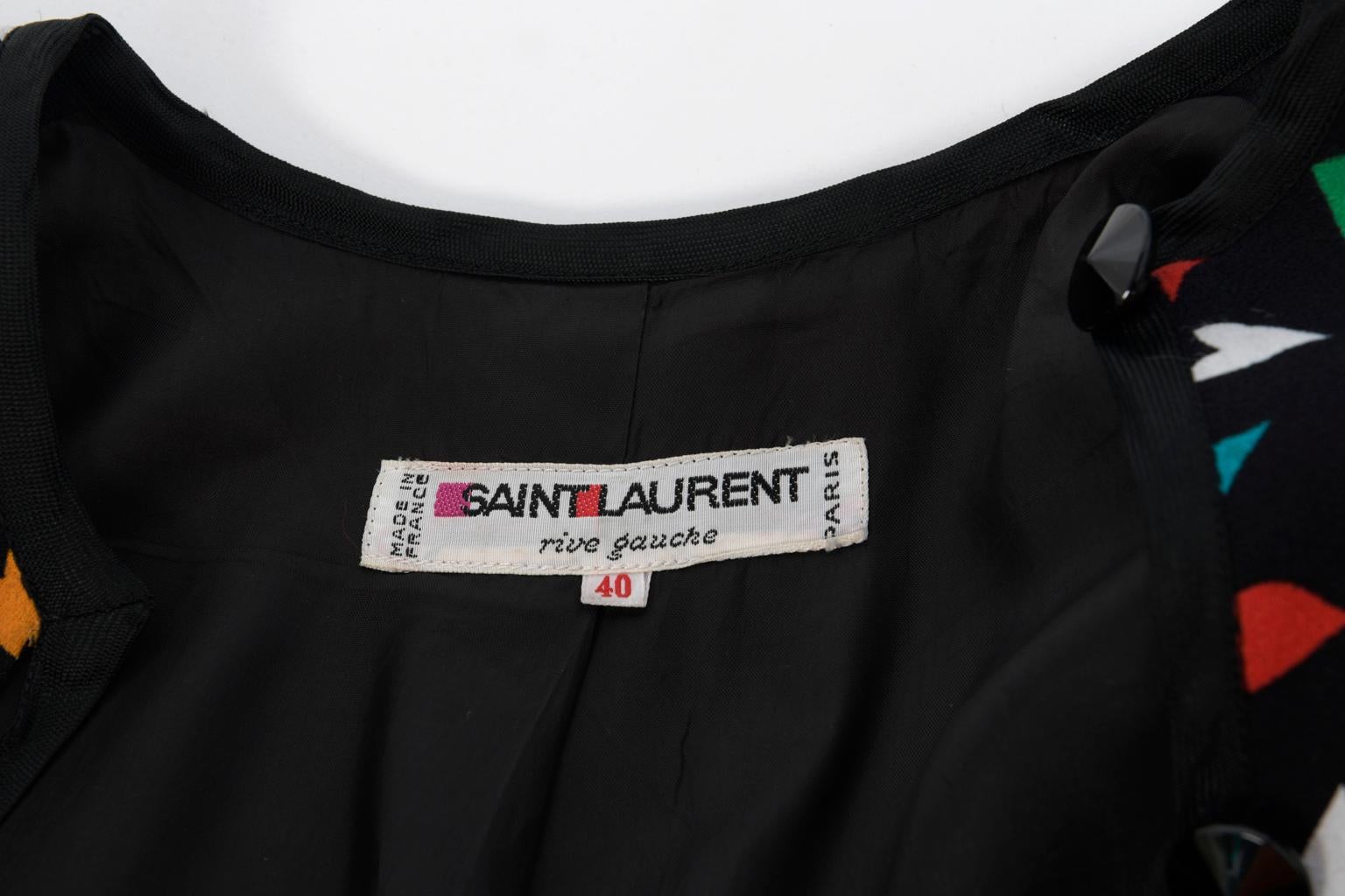 Yves Saint Laurent Patterned Shirt Jacket, Spring-Summer 1979 9