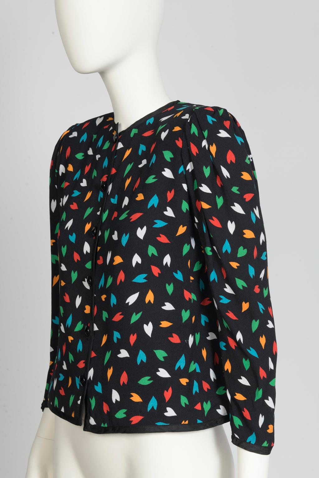 Yves Saint Laurent Patterned Shirt Jacket, Spring-Summer 1979 4