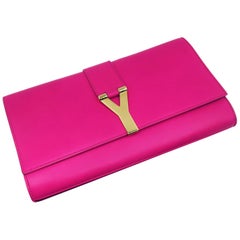Yves Saint Laurent Pink Classic ChYc Clutch