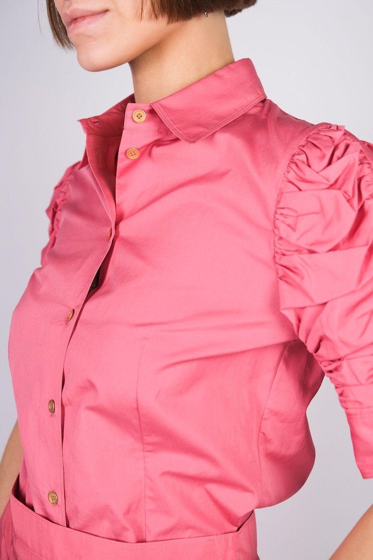 Lindsay Cotton Suit (Shirt/Skirt)