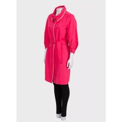 Yves Saint Laurent Pink Fitted Coat - US 6 / FR 38