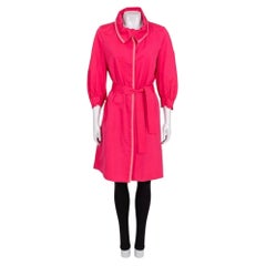 Yves Saint Laurent Pink Fitted Coat - US 6 / FR 38