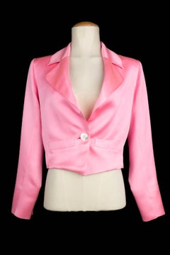 Yves Saint Laurent pink jacket