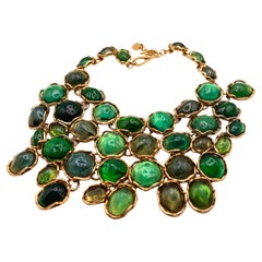 Yves Saint Laurent Plastron Necklace by Maison Goossens