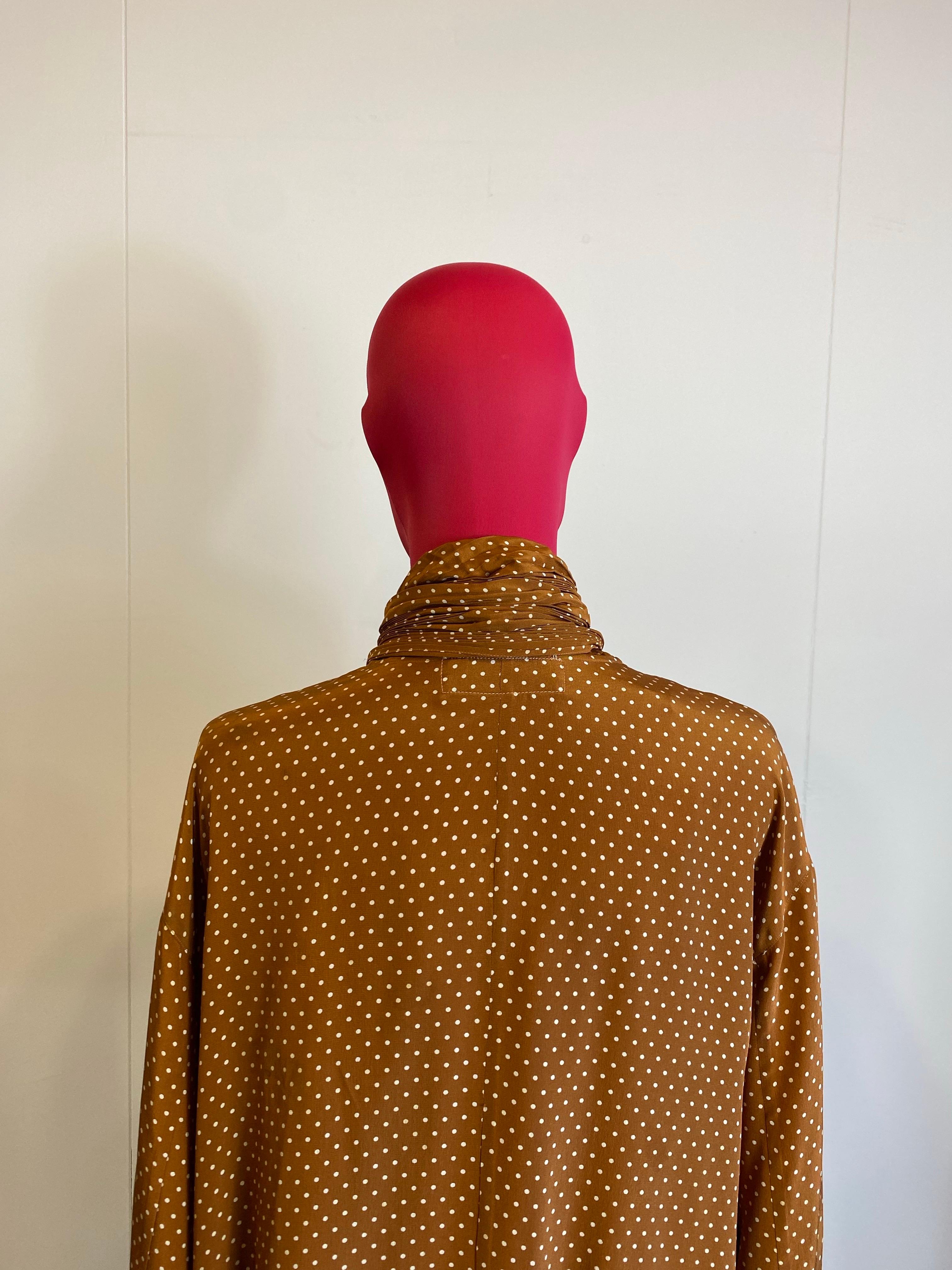 Yves Saint Laurent chemise pois Variation en vente 2