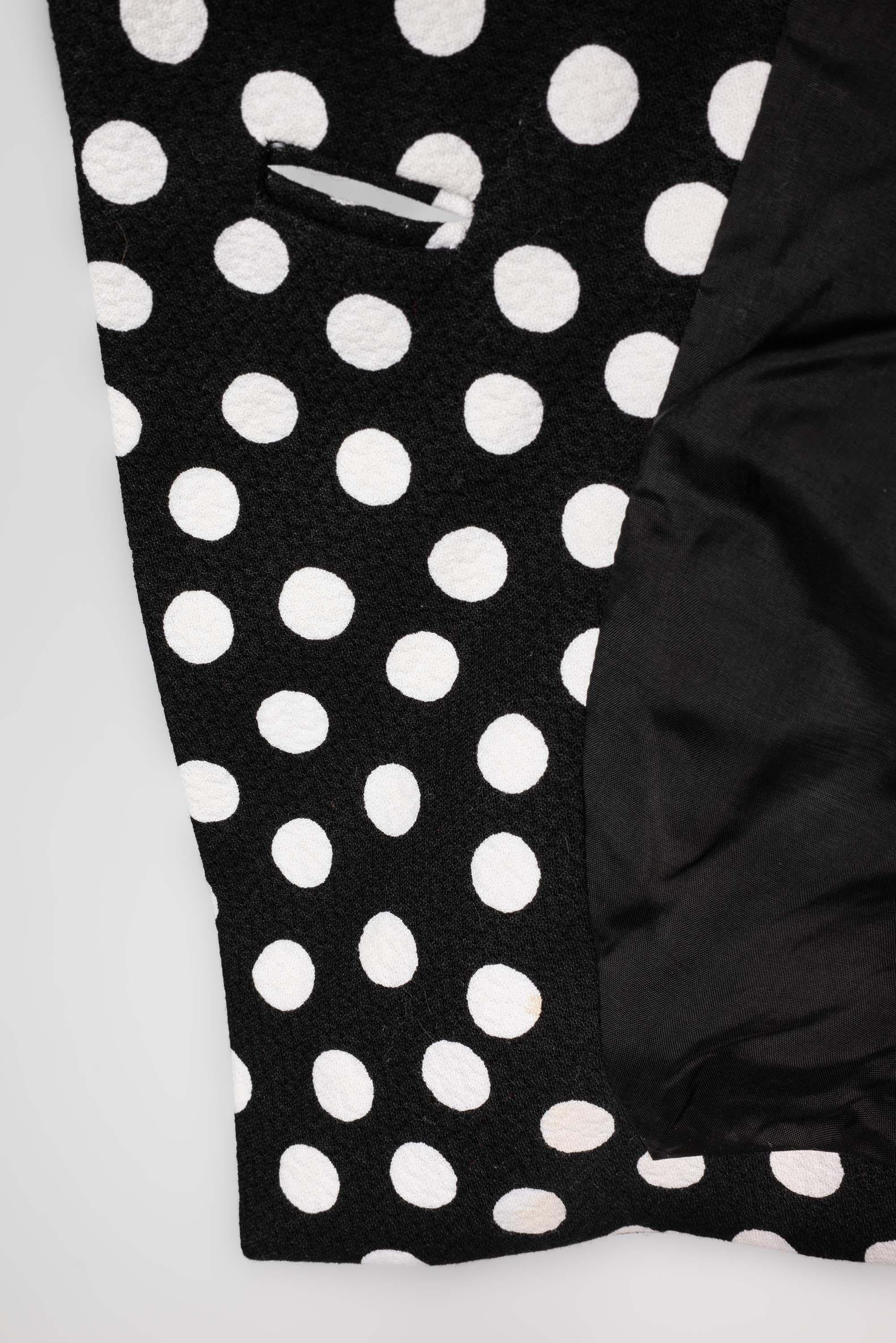 Yves Saint Laurent polka-dot jacket  For Sale 2