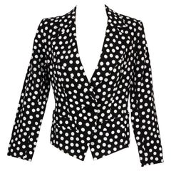 Yves Saint Laurent Jacke mit Tupfenmuster