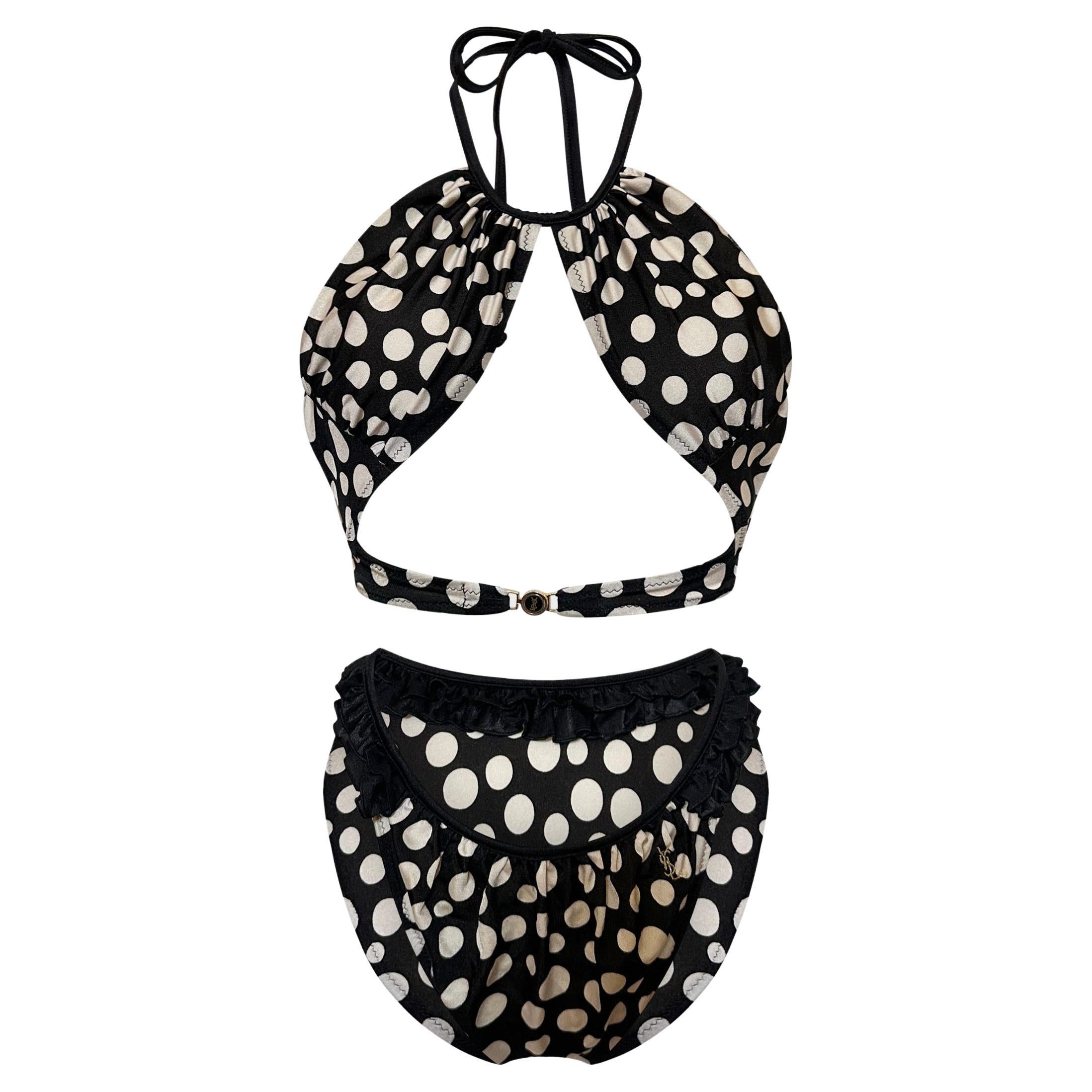 Costume da bagno a due pezzi di Yves Saint Laurent, CIRCA 1990 in vendita