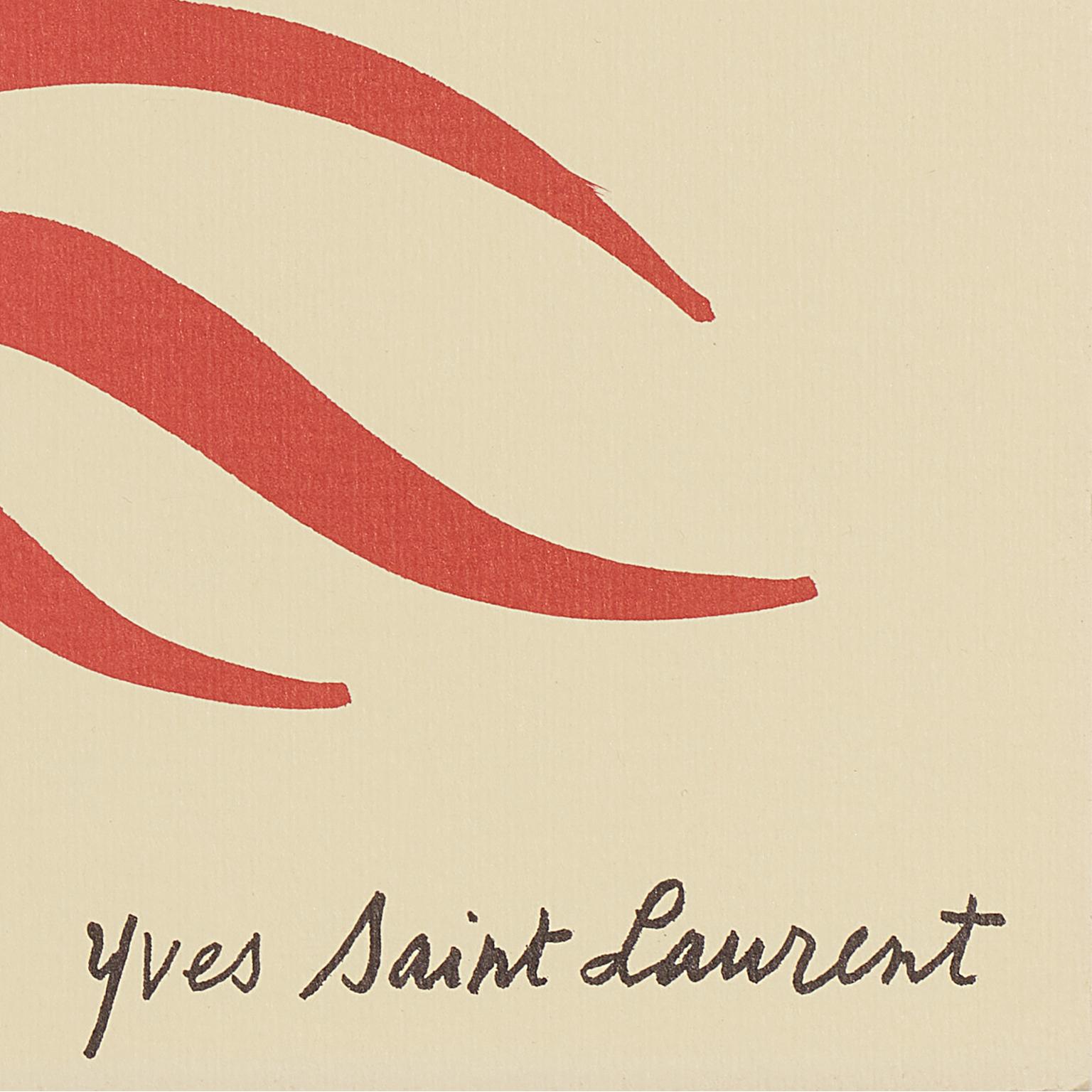 LOVE 1972 - Print by Yves Saint Laurent