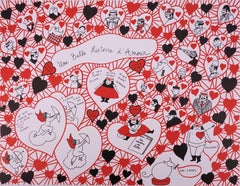 Historia de amor de La Vilaine Lulu - Litografía