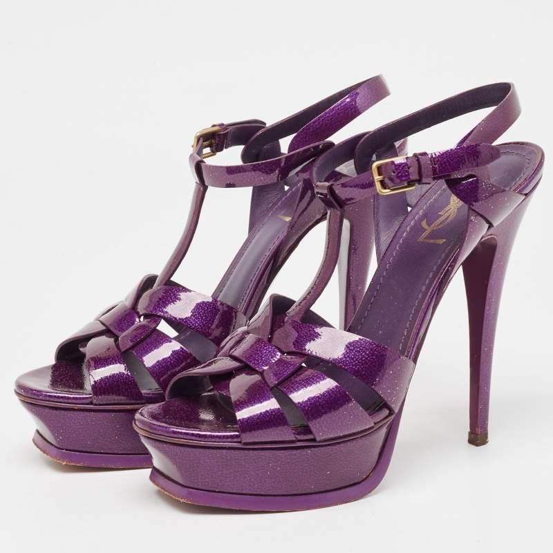 Perfectly sewn and finished to ensure an elegant look and fit these YSL heels are a purchase youll love flaunting. They look great on the feet.