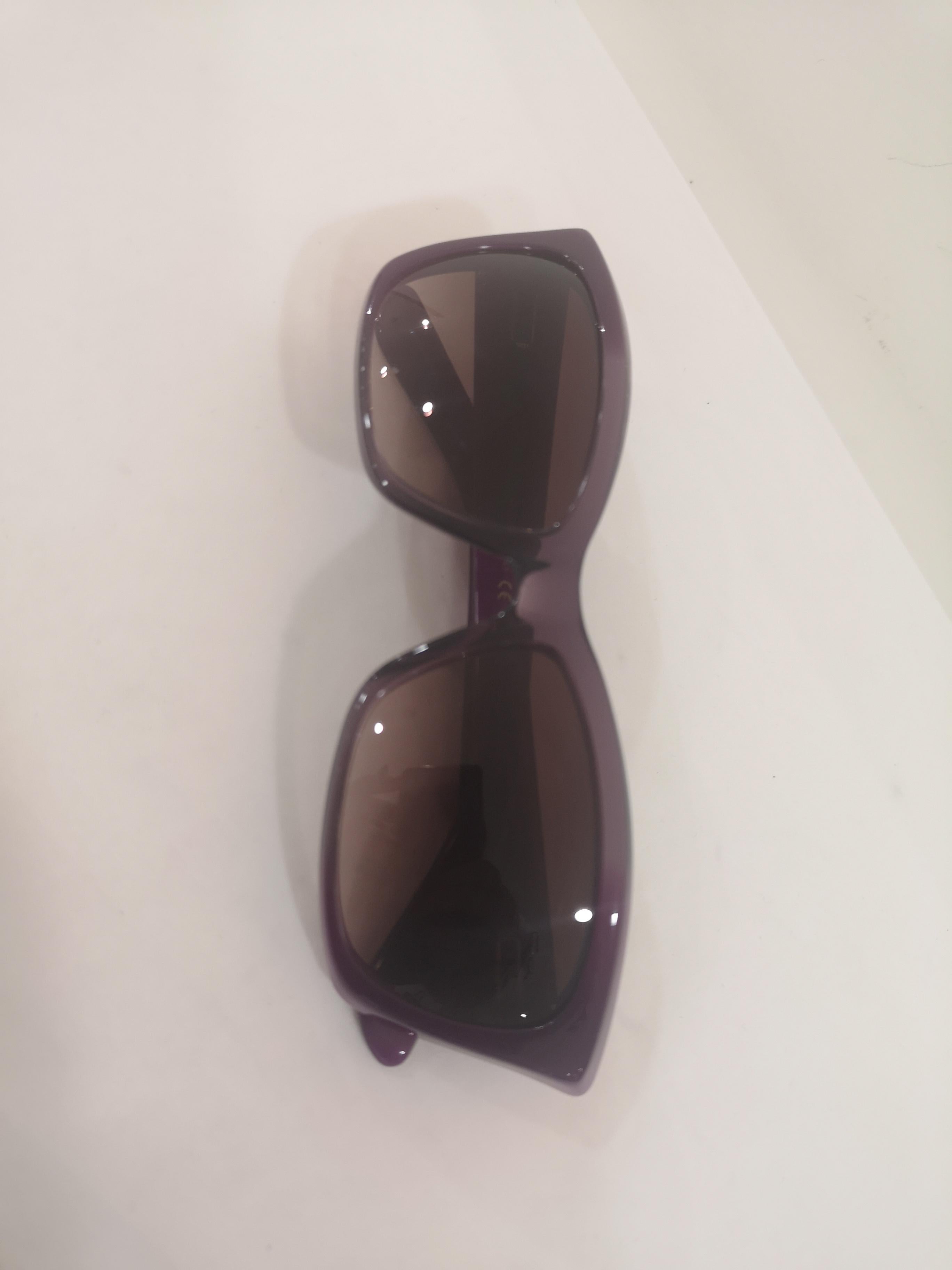 Yves Saint LAurent Purple sunglasses NWOT 6