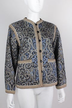 Yves Saint Laurent Quilted Jacket S/S 1977