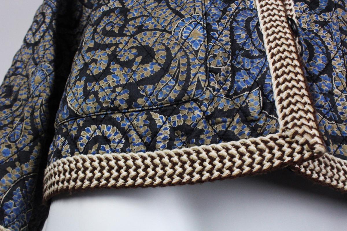Yves Saint Laurent Quilted Jacket S/S 1977 For Sale 1