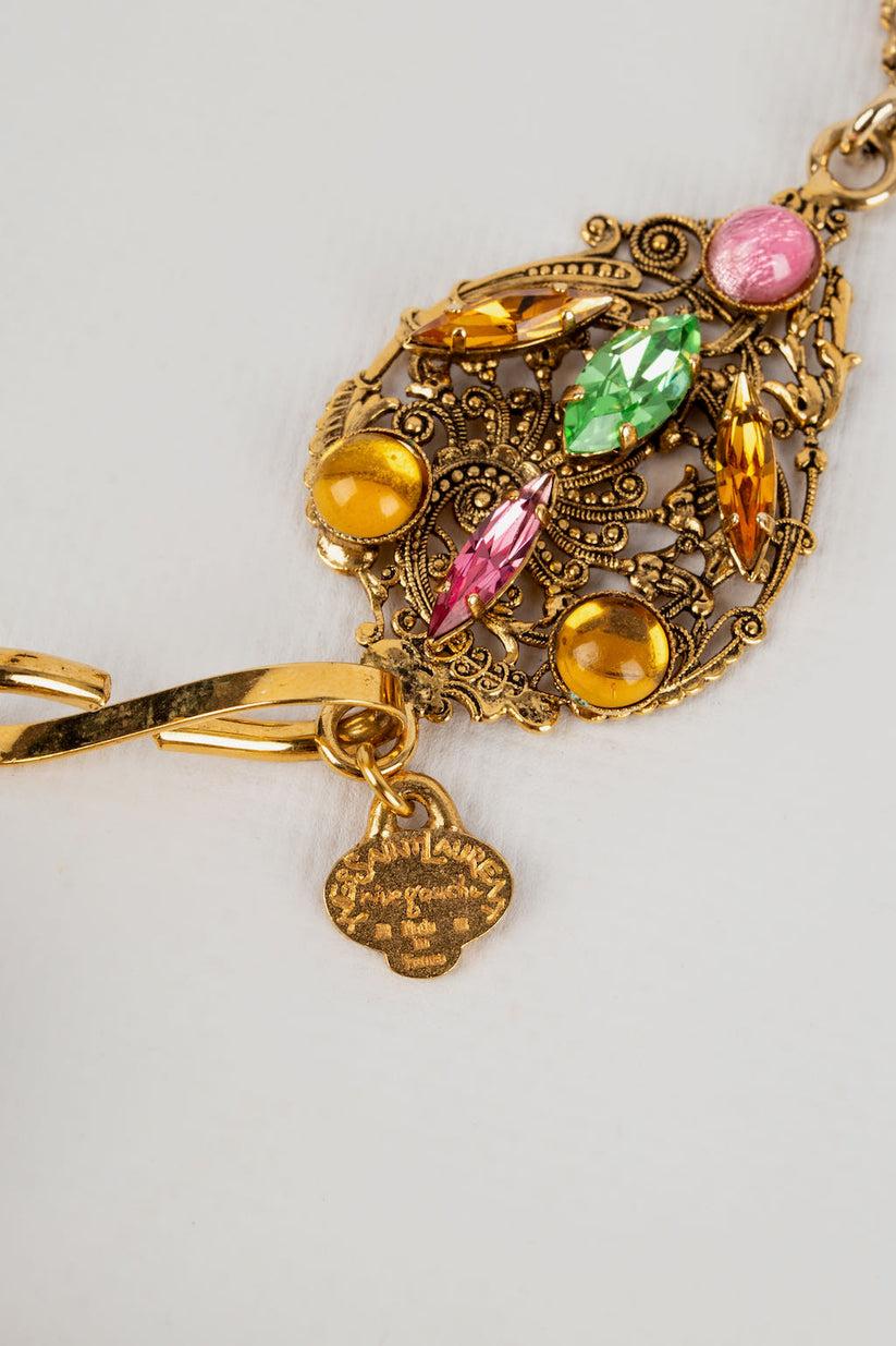 Yves Saint Laurent Rare Jewel Belt, 1989 For Sale 9