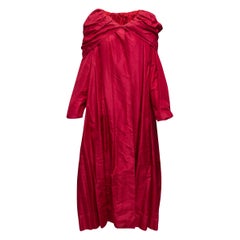 Yves Saint Laurent Red 1950s Gown Robe