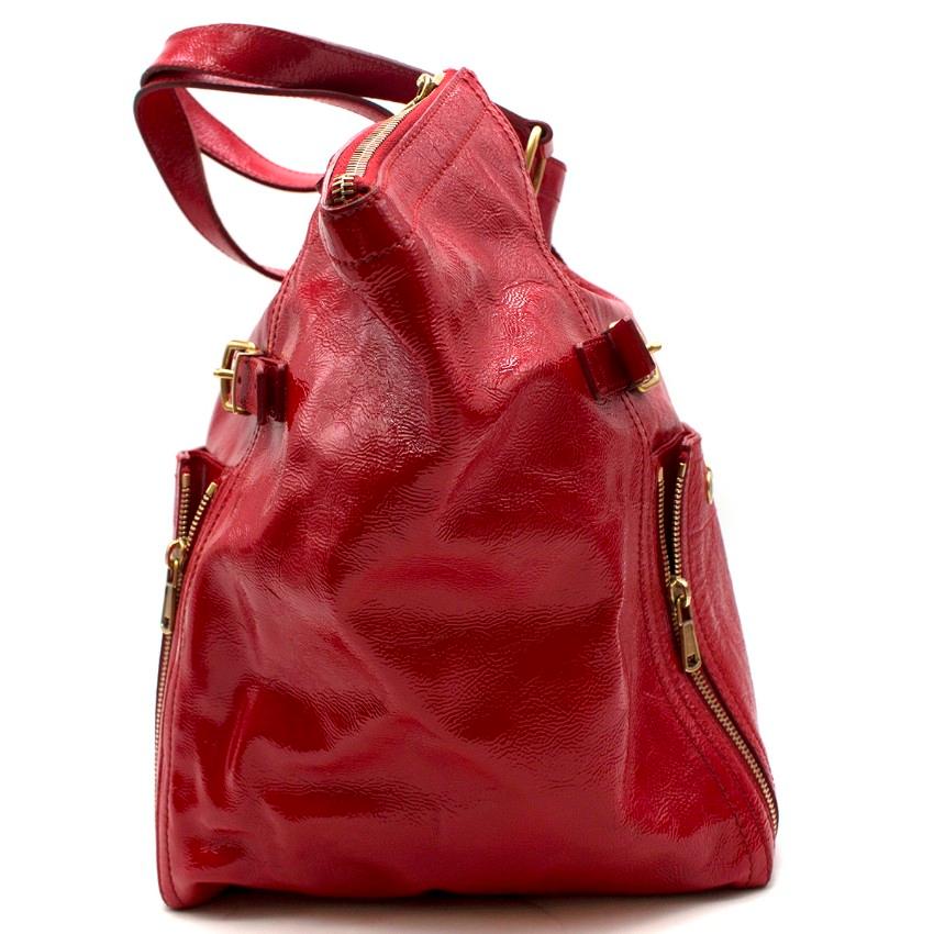 Yves Saint Laurent Red Downtown Tote Bag For Sale at 1stDibs yves