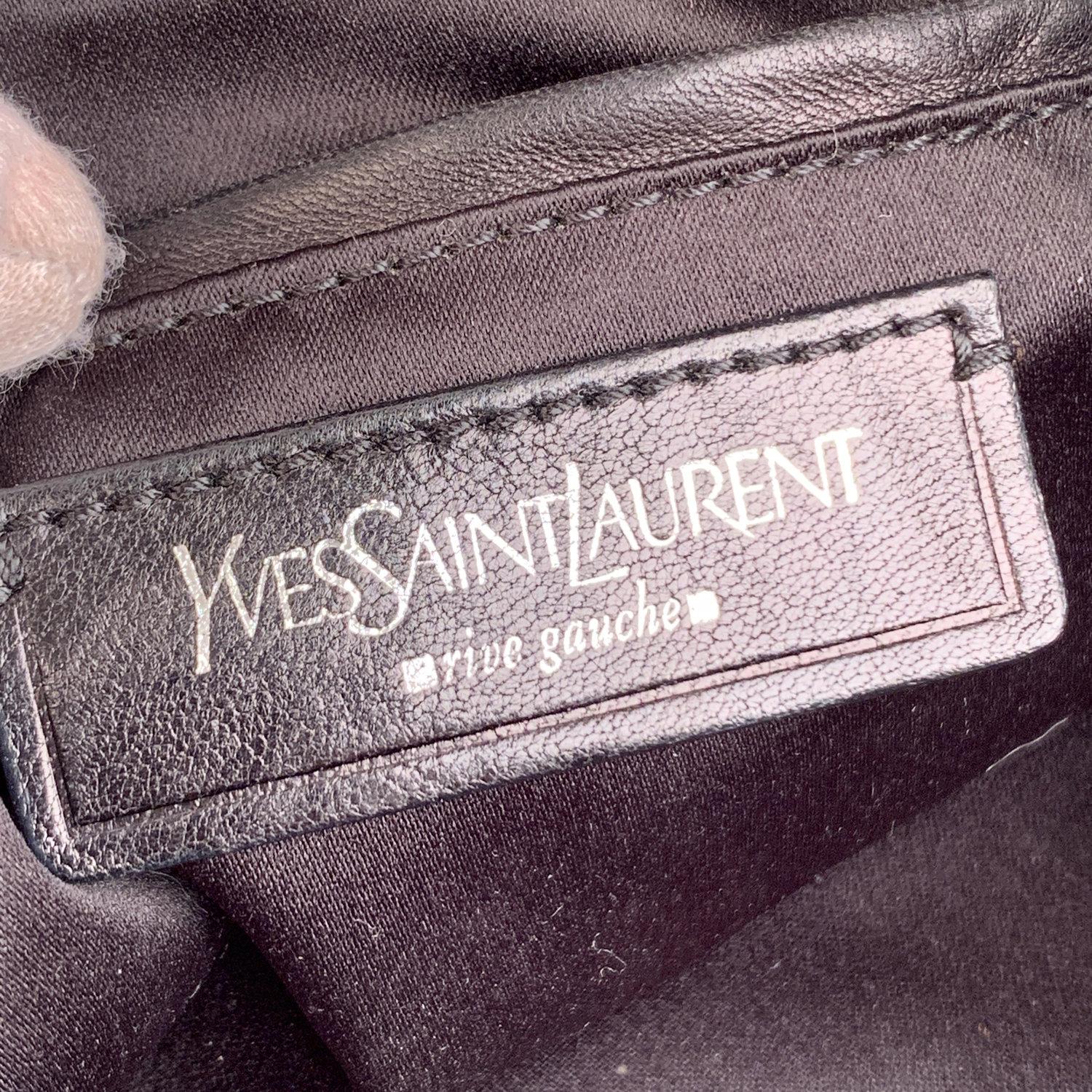 Yves Saint Laurent Red Leather Small Kahala Sac Tote Bag 5