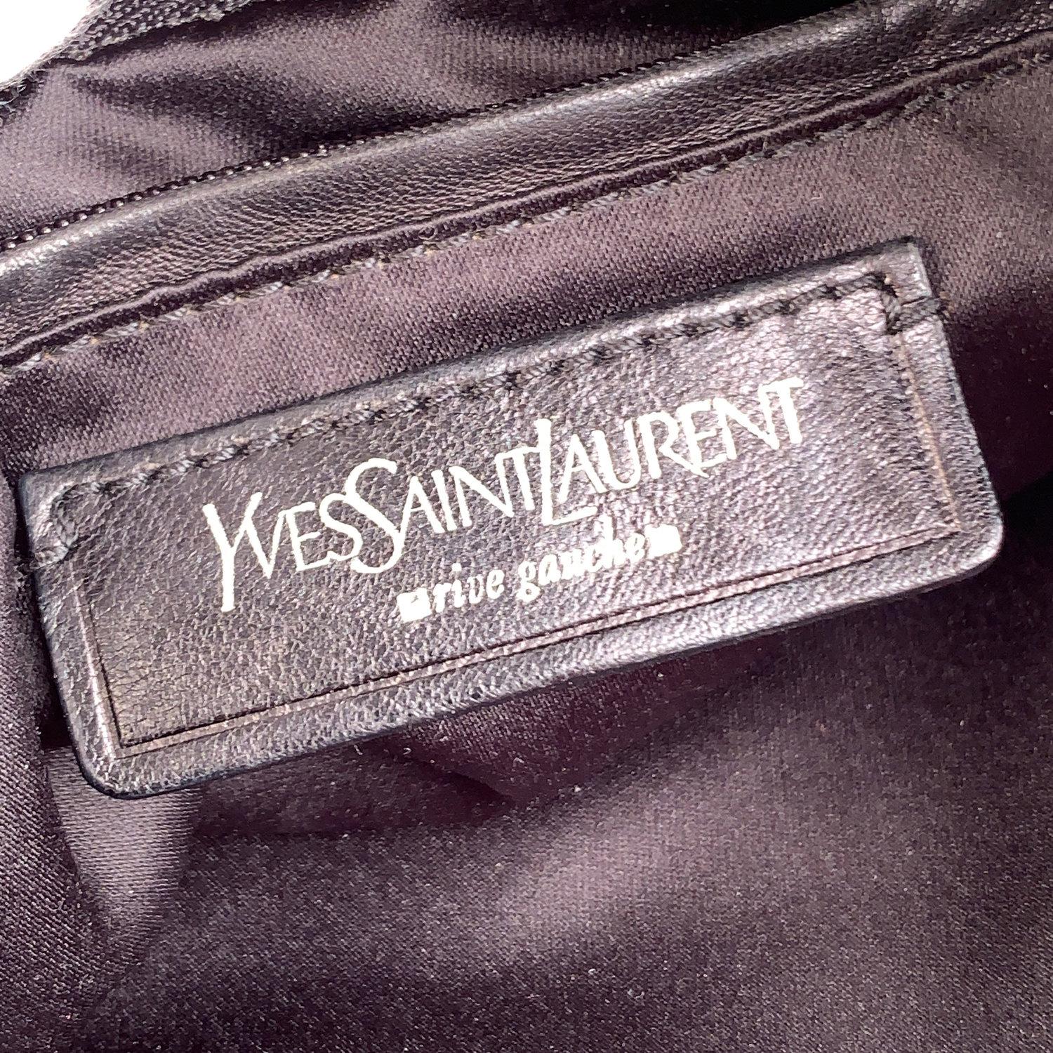 Yves Saint Laurent Red Leather Small Kahala Sac Tote Bag 6