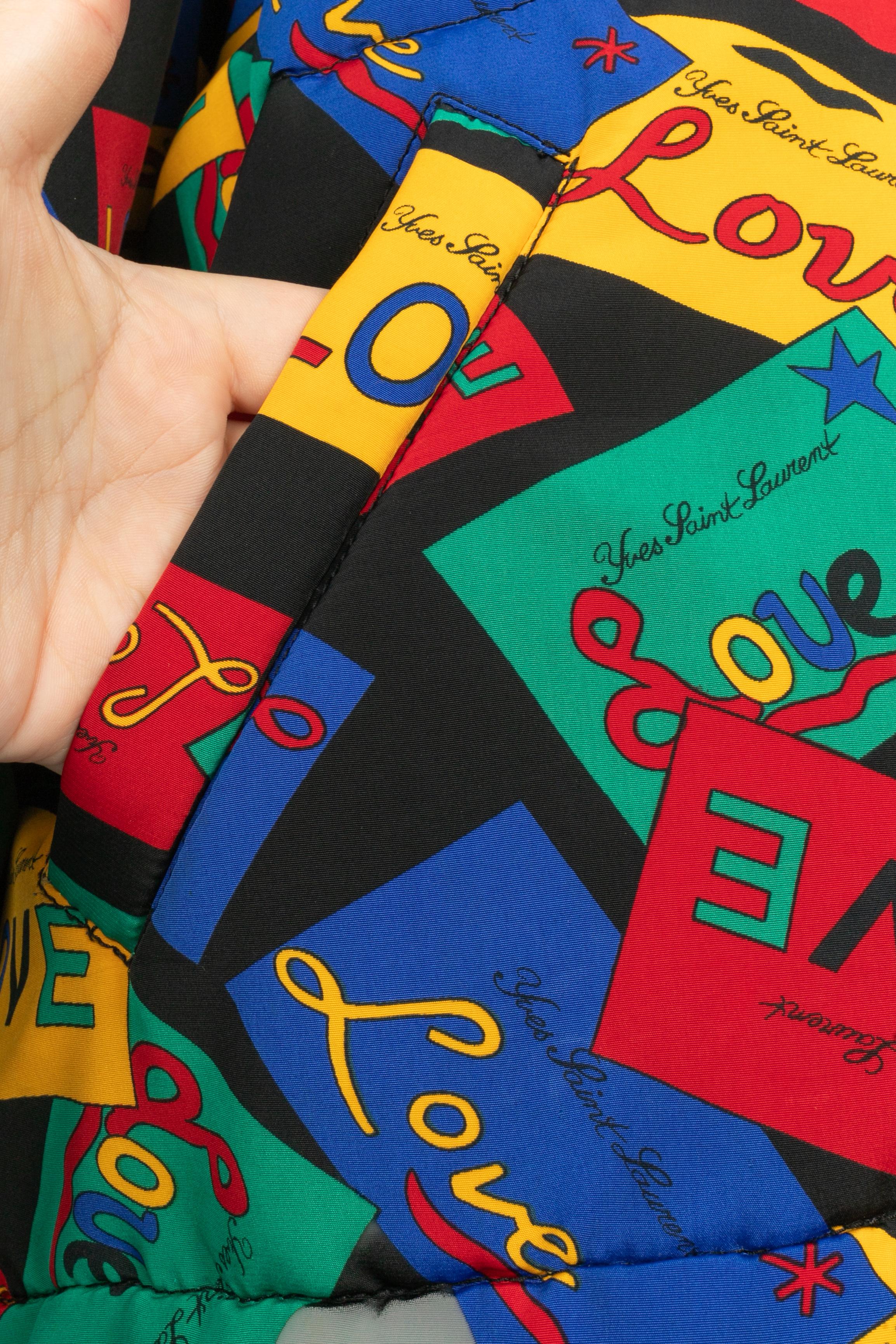 Donna Yves Saint Laurent reversible coat in vendita