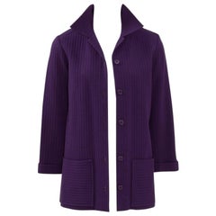 Veste blazer côtelée Yves Saint Laurent, automne-hiver 1973