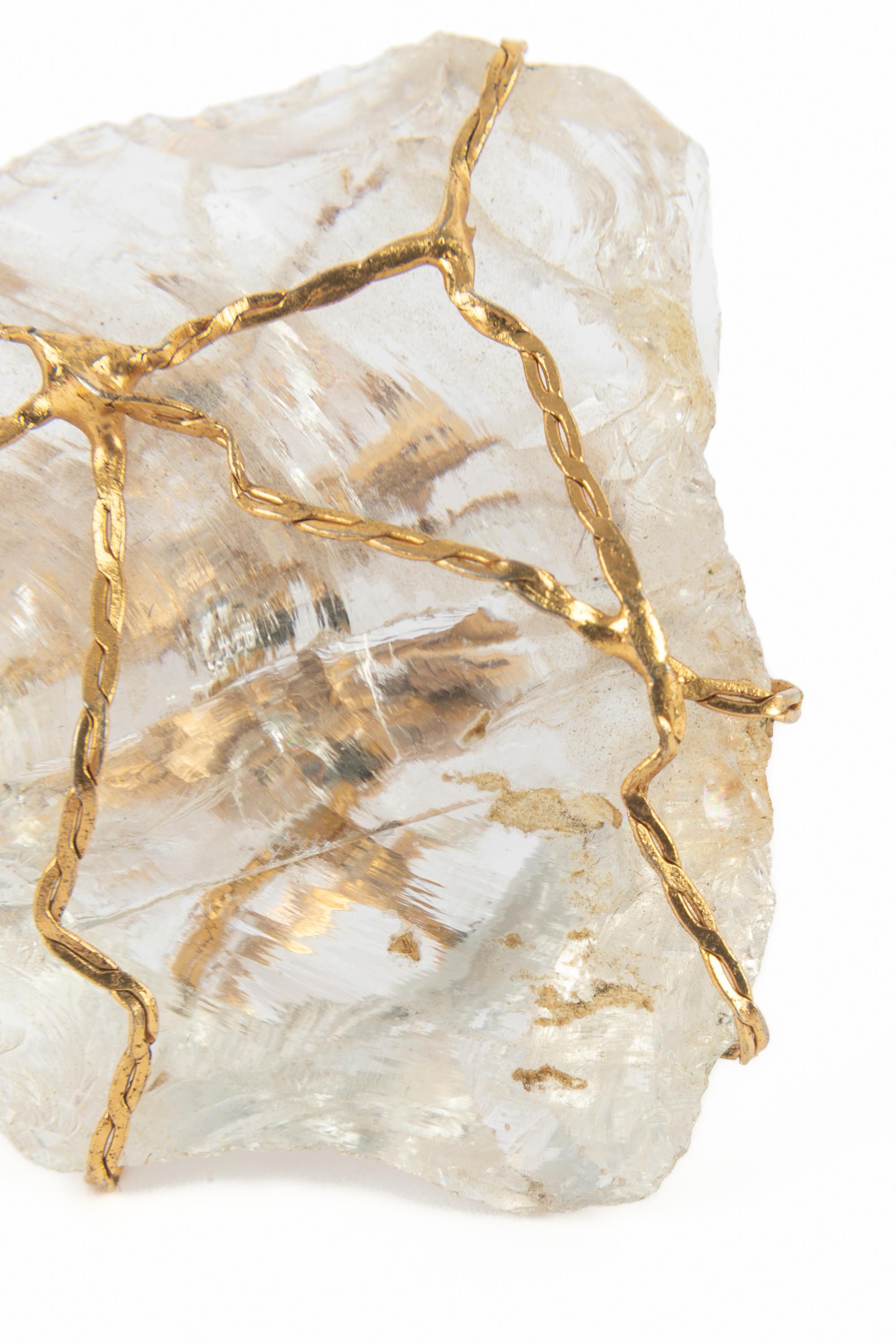 Yves Saint Laurent ring with rock crystal Haute Couture For Sale 2