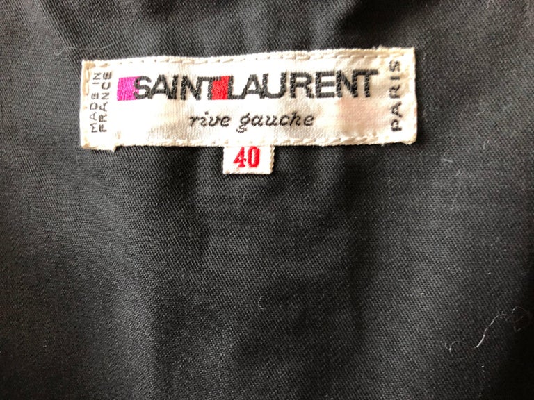Yves Saint Laurent Rive Gauche Corset Lace Peasant Top, 1970s at ...