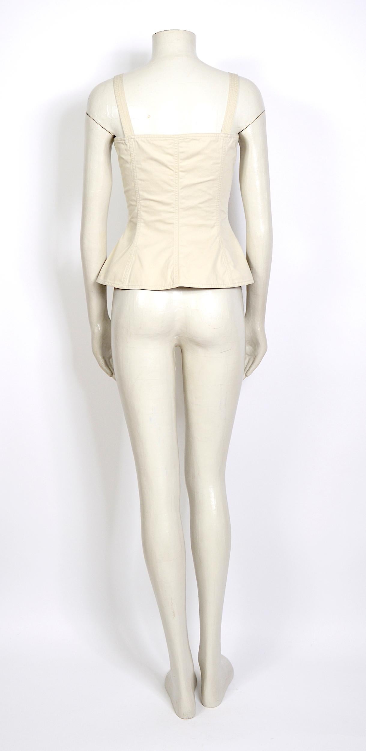 De las mujeres Top de encaje de algodón Yves Saint Laurent 