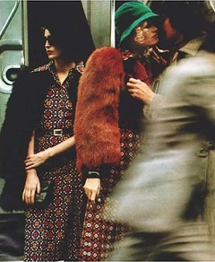 Yves Saint Laurent "Rive Gauche" 1971 Collection Vintage Documented Dress