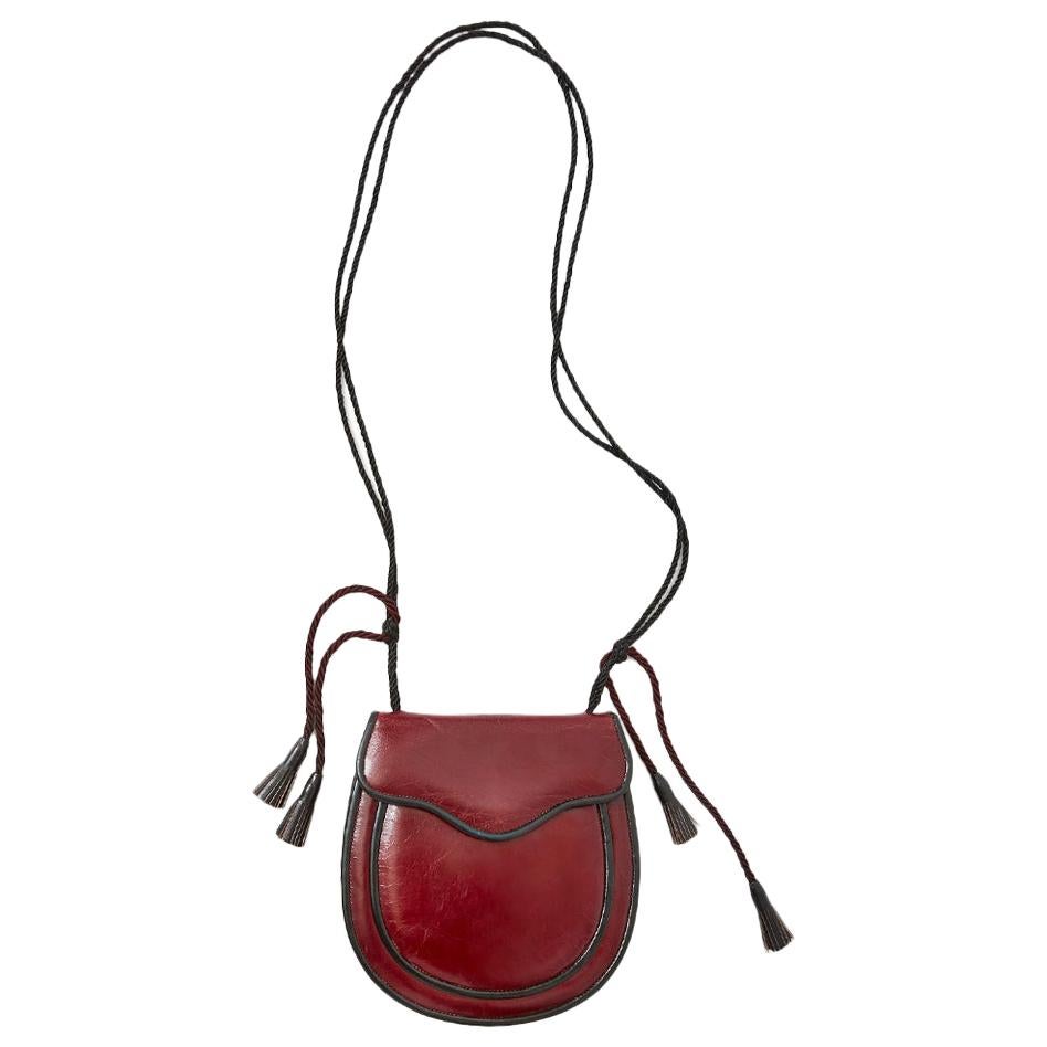Yves Saint Laurent Rive Gauche 70's Leather Shoulder Bag
