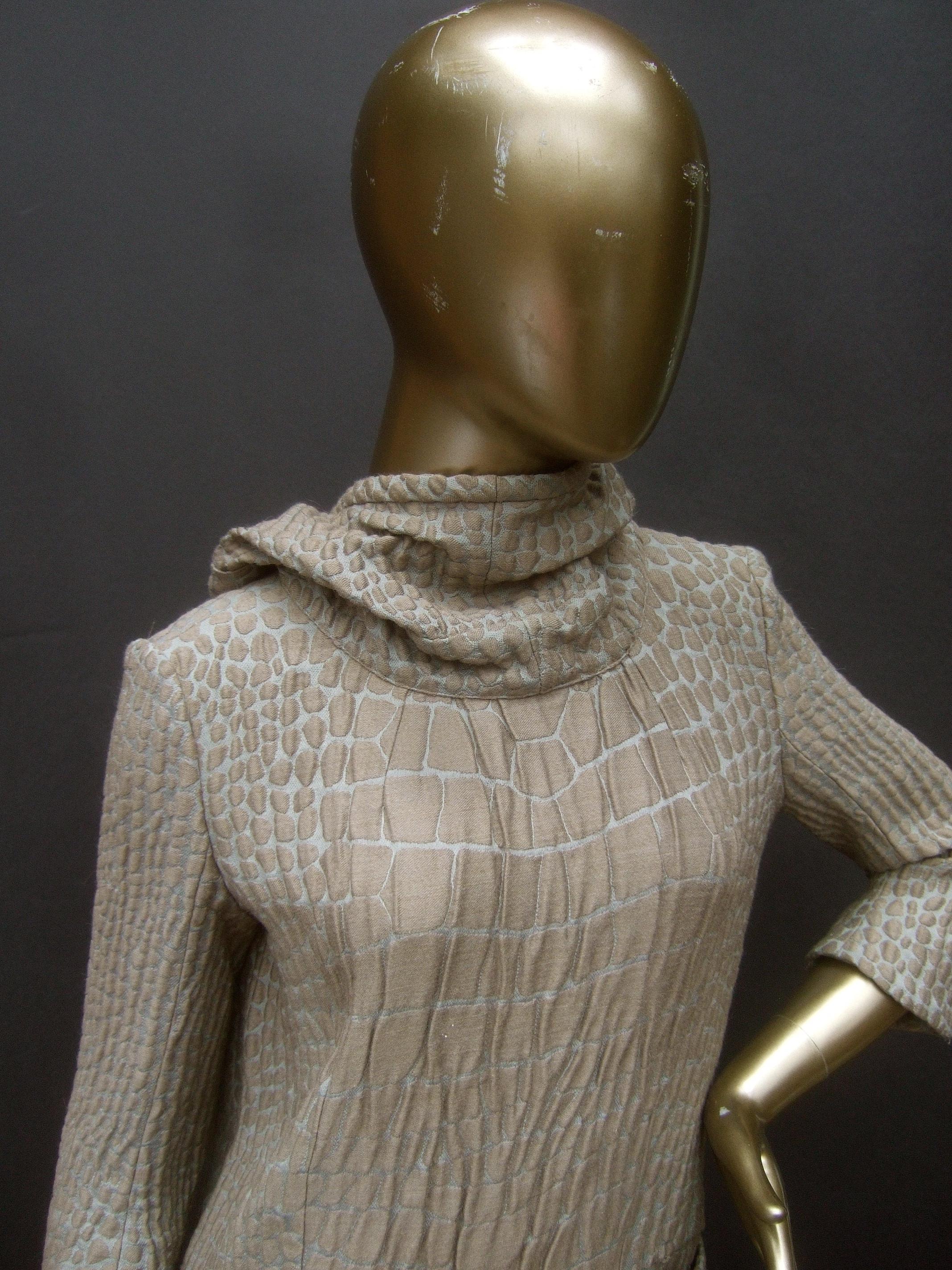 Yves Saint Laurent Rive Gauche Avant-Garde Hooded Dress c 21st C 6