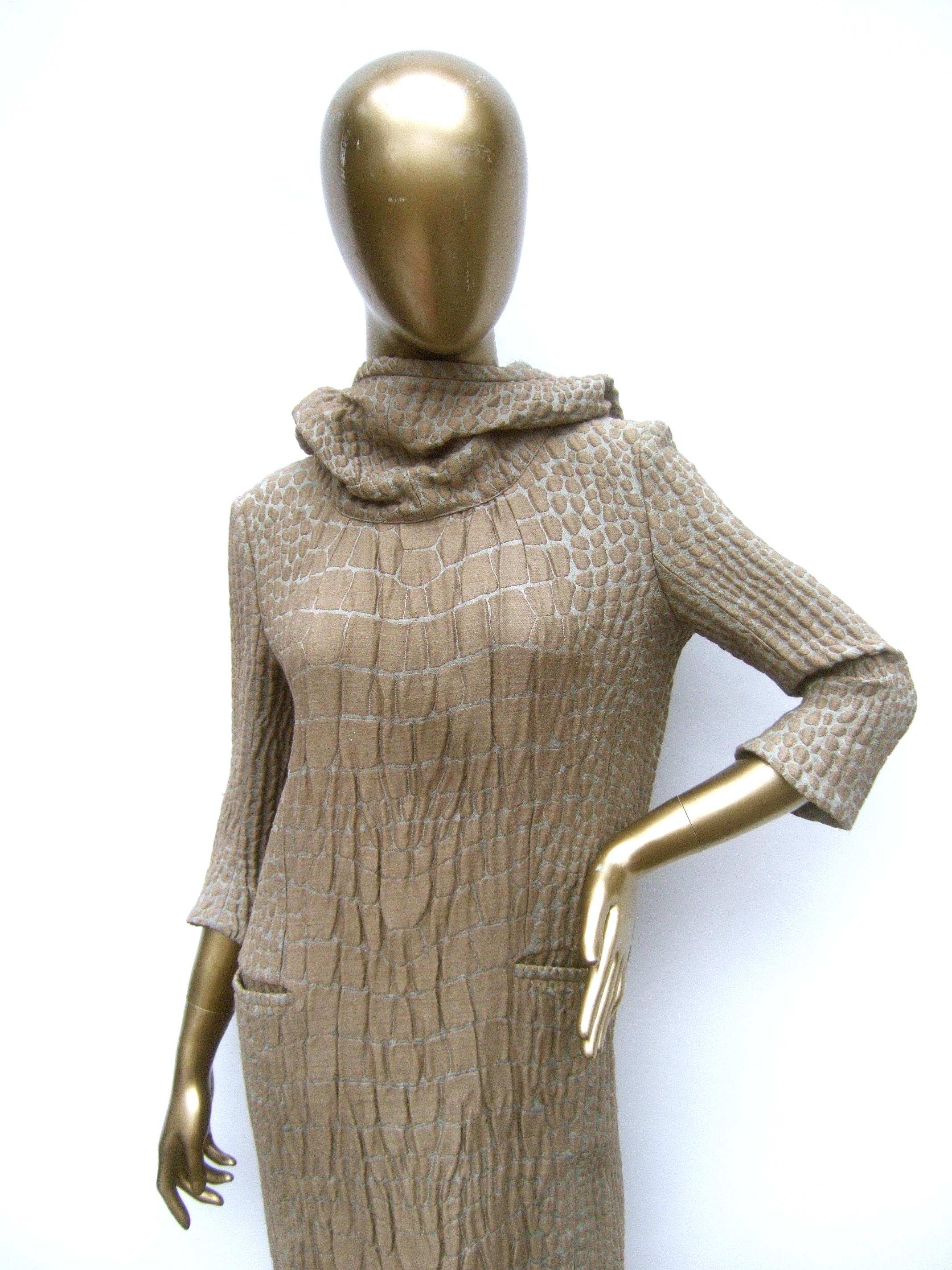 Yves Saint Laurent Rive Gauche Avant-Garde Hooded Dress c 21st C 8