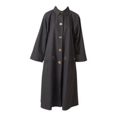 Yves Saint Laurent Rive Gauche Balmacaan Coat