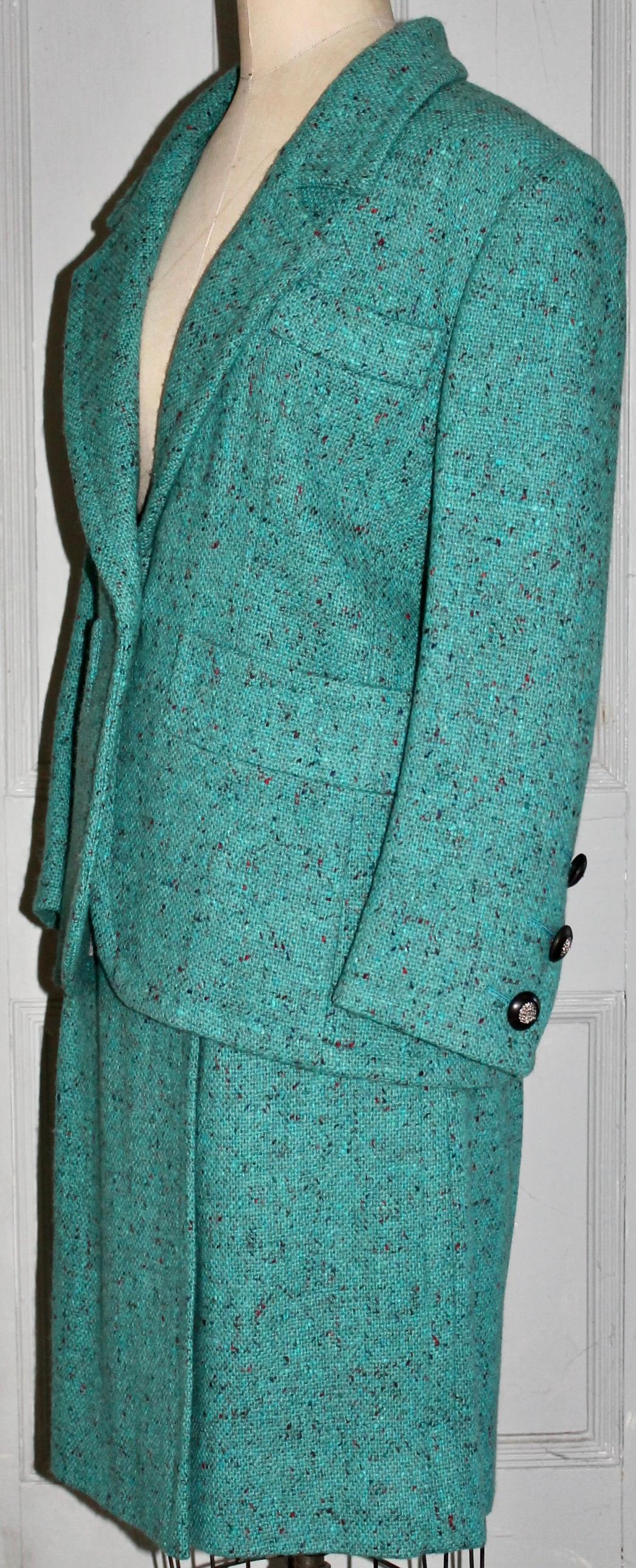 Yves Saint Laurent Rive Gauche Bergdorf-Anzug mit Etikett Damen im Angebot