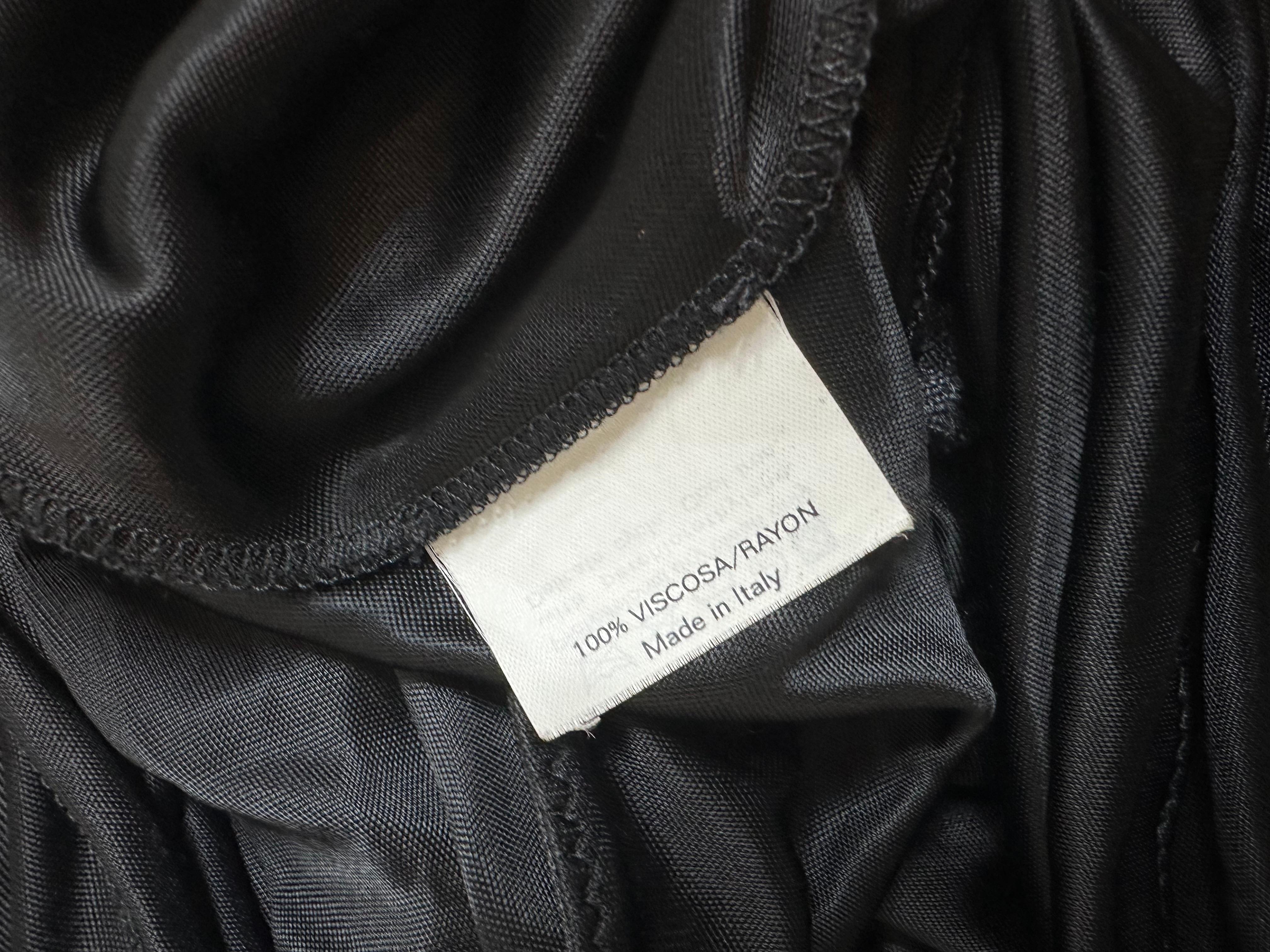 Yves Saint Laurent Rive Gauche black midi skirt  For Sale 1