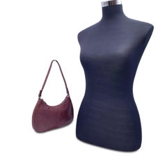 Yves Saint Laurent Rive Gauche Braunes Leder Mini Mombasa Tasche