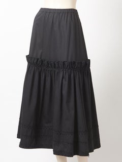 Yves Saint Laurent RIve Gauche Cotton Peasant Skirt