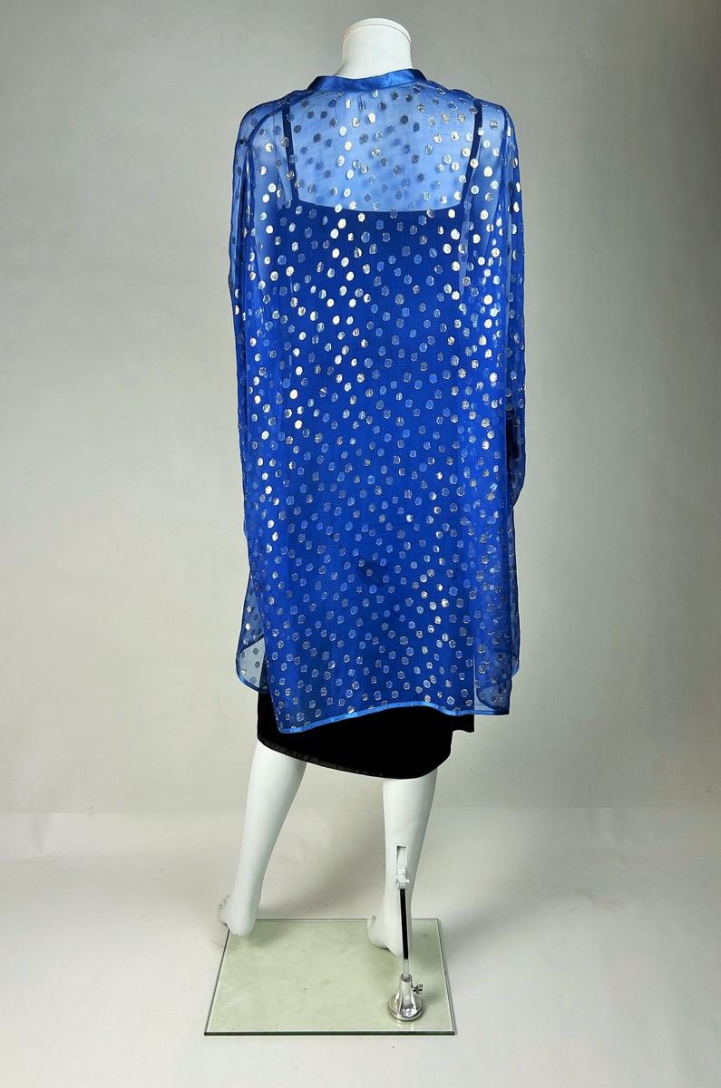 Yves Saint Laurent Rive Gauche, Vestido y Kimono Otoño Invierno 1978 en venta 6