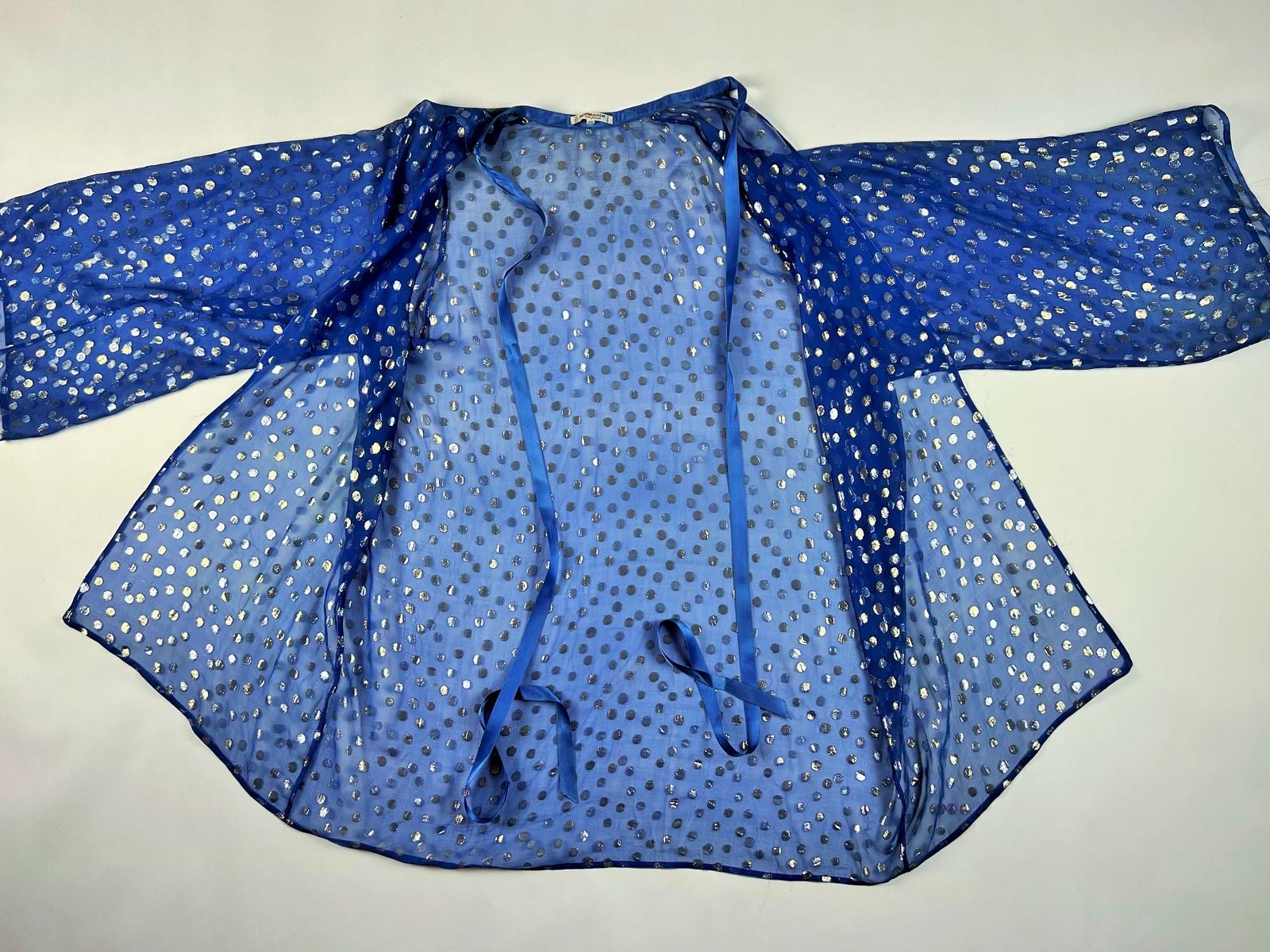 Yves Saint Laurent Rive Gauche, robe et kimono automne-hiver 1978 en vente 13