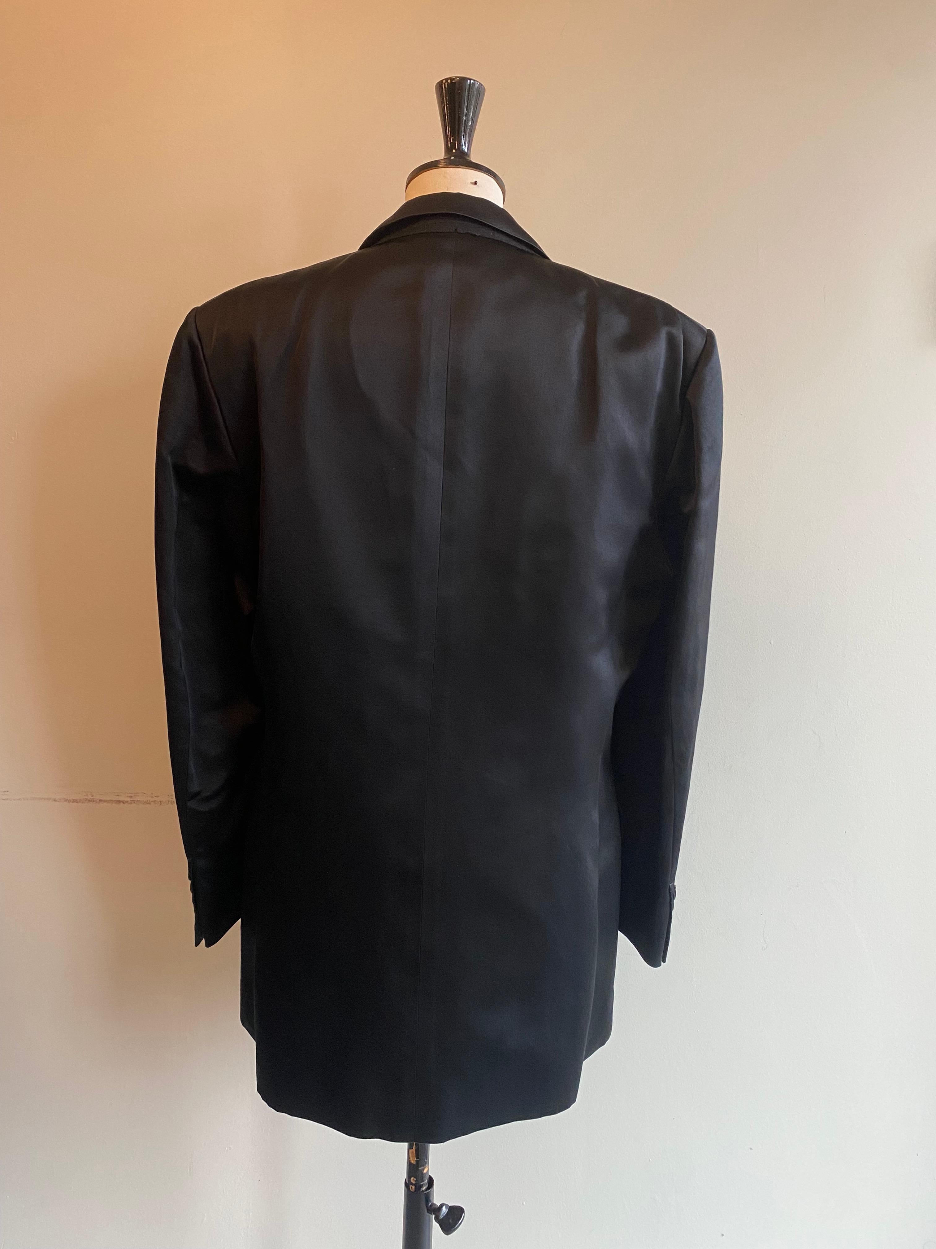 Yves Saint Laurent Rive Gauche Gents Silk Trouser Suit In condizioni ottime in vendita a Glasgow, GB