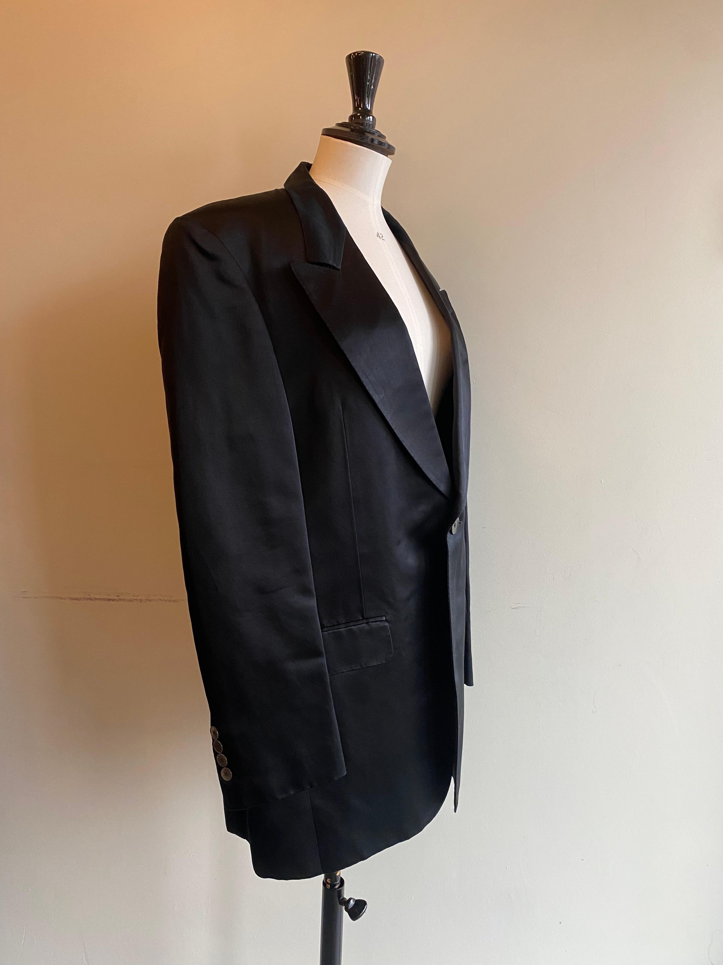 Uomo Yves Saint Laurent Rive Gauche Gents Silk Trouser Suit in vendita