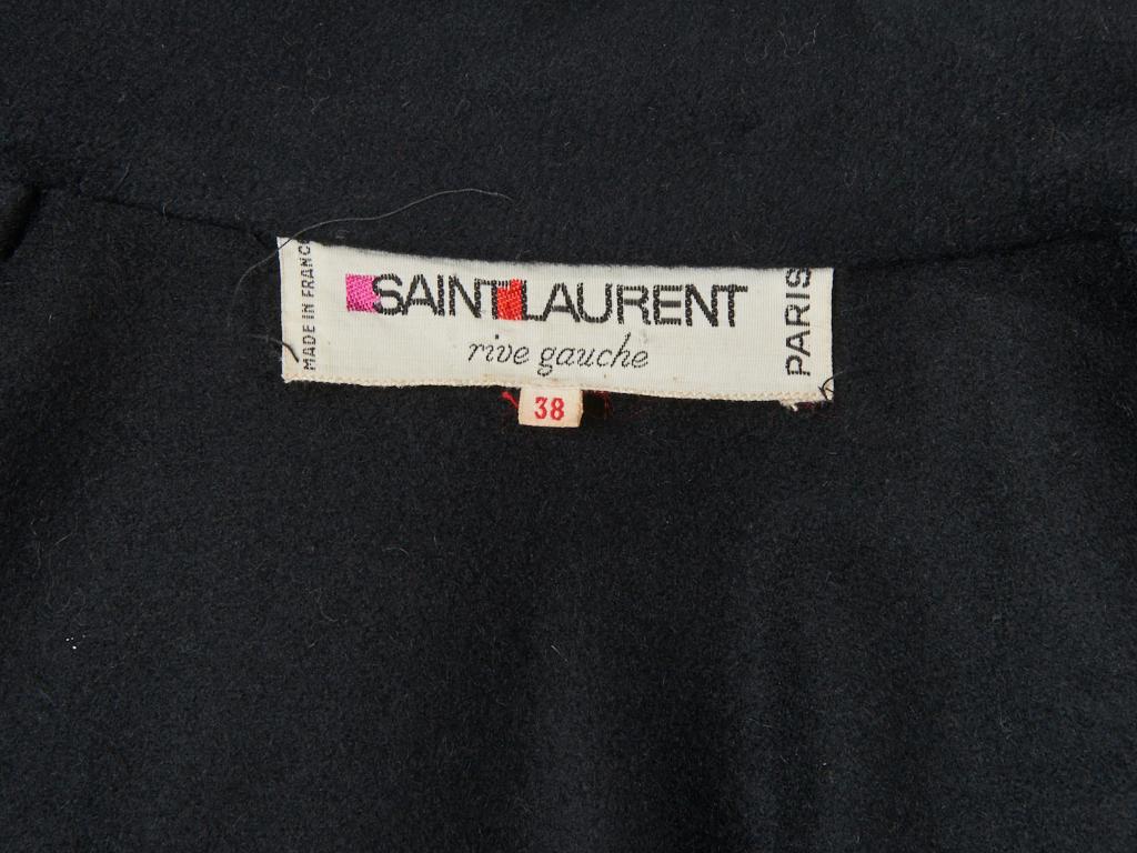Women's Yves Saint Laurent Rive Gauche Hooded Cape 1970's