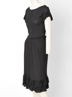Yves Saint Laurent Rive Gauche Jersey Dress