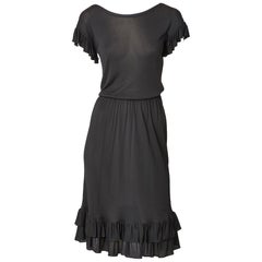 Yves Saint Laurent Rive Gauche Jersey Dress
