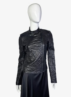 Yves Saint Laurent Rive Gauche leather jacket, 2002