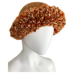 YVES SAINT LAURENT Rive Gauche “Russian Collection” Knit Wool Hat FW76 YVES SAINT LAURENT Rive Gauche “Russian Collection” Knit Wool Hat FW76