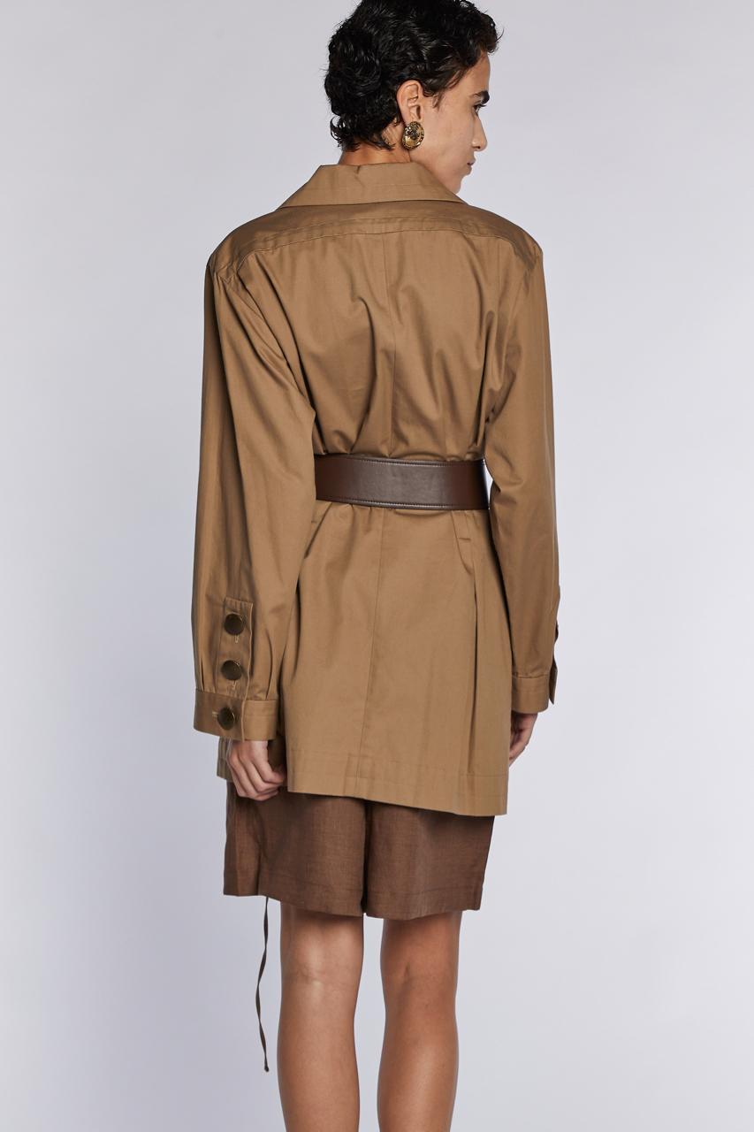 Yves Saint Laurent Rive Gauche Safari Tunica P/E 1990 in vendita 3