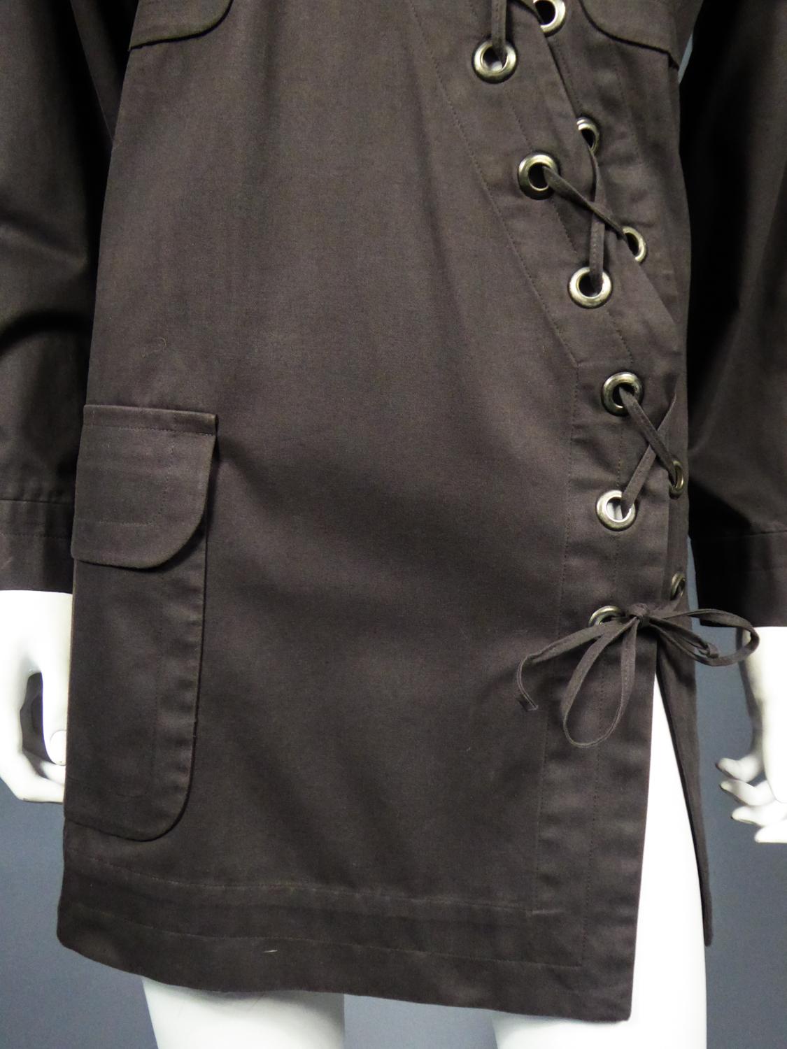 Yves Saint Laurent Rive Gauche Saharienne Bluse Circa 1995/2000 im Angebot 1